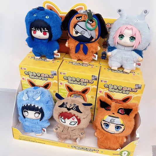 Hot Original Eaki Naruto Blind Box Shippuden Beast Party Series Doll Cute Hand-Made Ornaments For Men And Women Custom Toy