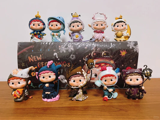 Heyone OZAI NEW OF BEGINNINGS CREATORS Series Blind Box Guess Bag Mystery Box Toys Doll Cute Anime Figure Desktop Ornaments Gift
